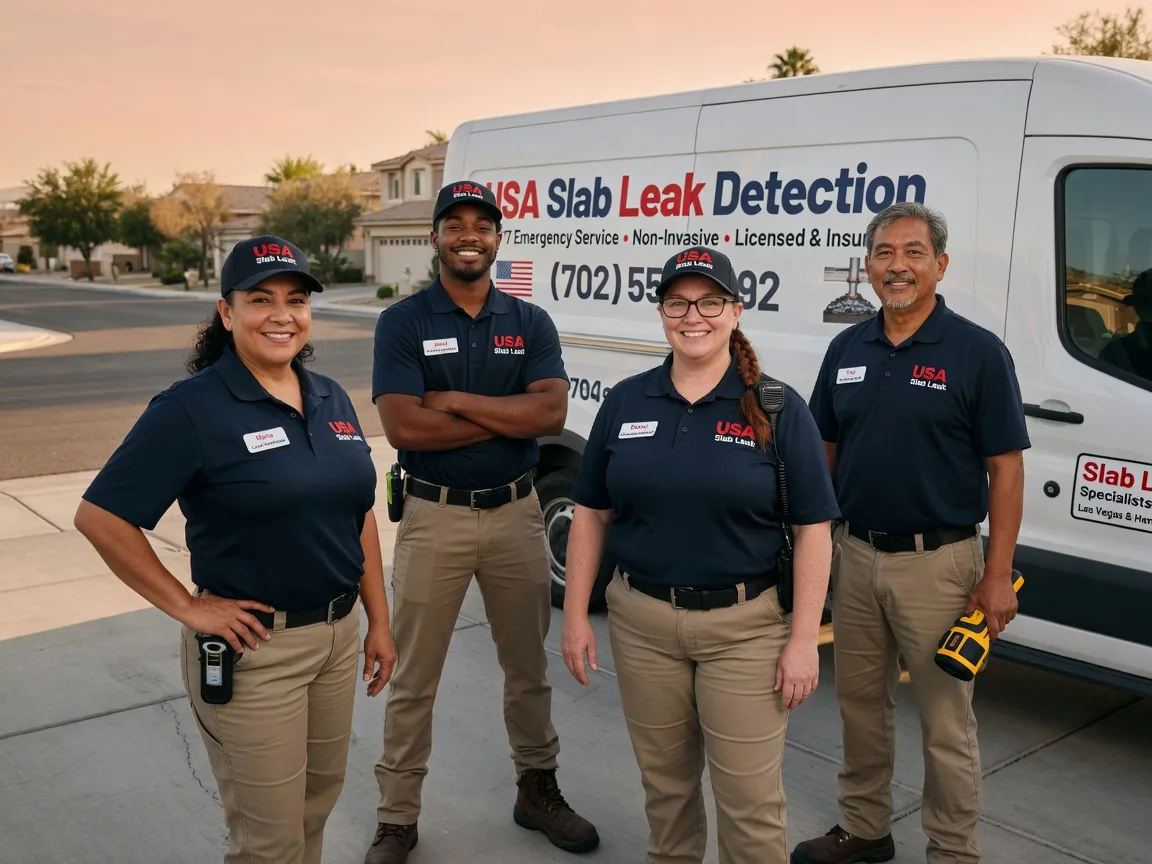 Slab Leak Repair company in Lenexa, KS